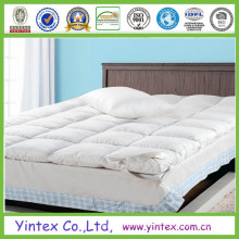 High Quality 100% Cotton Queen Size Mirofiber Mattress Topper